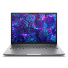 ZBook 8 G1i Wolf Pro Security Edition Intel Core Ultra 7 265H Estación de trabajo móvil 35,6 cm (14) 2.5K 64 GB DDR5-SDRAM 1 TB SSD NVIDIA RTX 500 Ada Wi-Fi 7 (802.11be) Windows 11 Pro AI Workstation, AI PC Plata