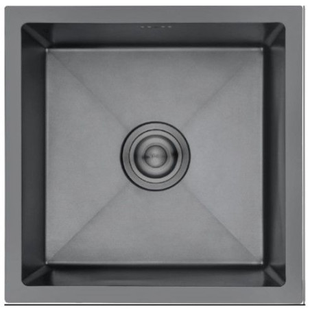 Fregadero Nova TRENTO4040N, 40X40 Acero Negro