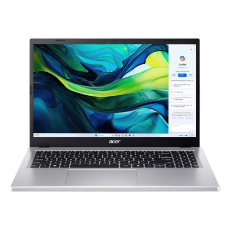 Aspire Go 15 AG15-71P-511S Intel® Core i5 i5-13420H Portátil 39,6 cm (15.6) Full HD 16 GB DDR5-SDRAM 512 GB SSD Wi-Fi 6 (802.11ax) Windows 11 Home Español Plata