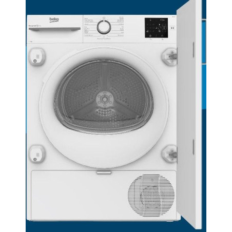 Secadora Beko BM3T3723BWB, 7kg, E, Integr, Heat Pu