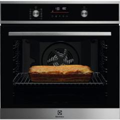 Horno Electrolux EOF6P46VX0, 72L, A+, negro,  Piro