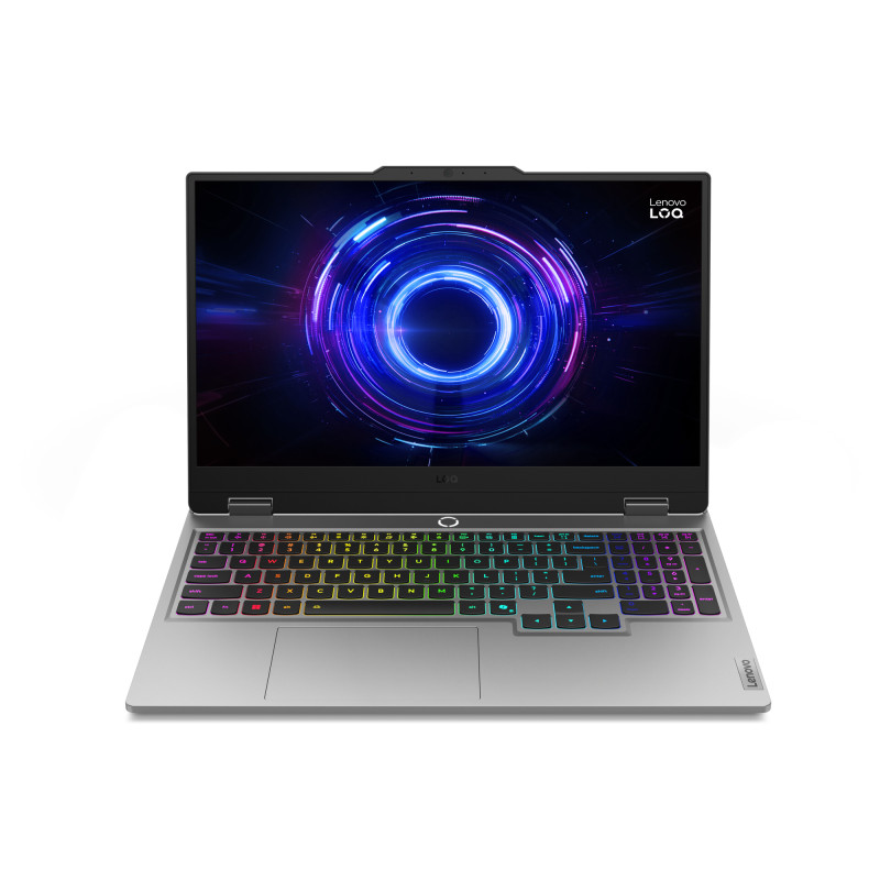 LOQ 15IRX10 Intel® Core i7 i7-13650HX Portátil 39,6 cm (15.6) Full HD 24 GB DDR5-SDRAM 512 GB SSD NVIDIA GeForce RTX 5050 Wi-Fi 6 (802.11ax) Español Gris