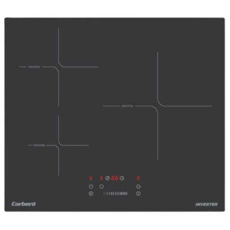 Induccion Corbero CCIM374, 3 Zonas, 60cm
