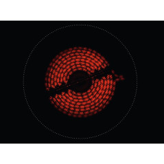 Vitroceramica AEG HRB63321CK, 3 zonas, 60cm