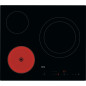 Vitroceramica AEG HRB63321CK, 3 zonas, 60cm