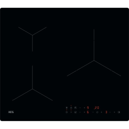 Induccion AEG TN63IP0BIB, 3 Zonas, 7,2Kw, H2H