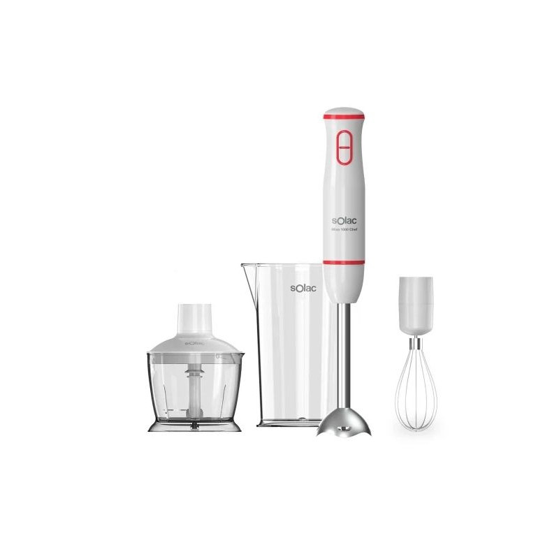 Batidora varilla Solac S91606000, Mixo 1000 Chef