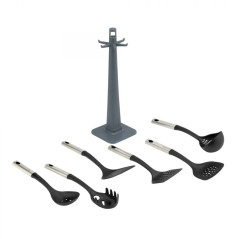 Set 7 Utencilios Cocina Jata HACC4624, Nylon y Ace