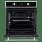 Horno Corbero CCHMD805X, Multf., 70L, A+, Negro