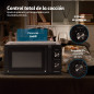 Microondas Grunkel MW20MN, 20L, 700W, Negro,