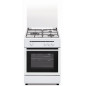 Cocina Vitrokitchen CB5530BB, blanco, 3 fuegos, Ga