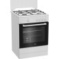 Cocina Beko FBG62000WL, 4 fuegos, 85x60, gas