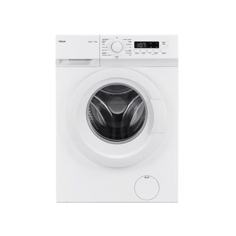 Lavadora Teka WMK40740BL, 7kg, 1200rpm, A, Invert