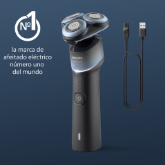 Afeitadora Philips X500600, cabezal flexible 360,
