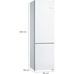 Combi Bosch KGN39VWEB, E, 203x60x66, Blanco, NFR