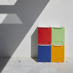 CUBO RECICLAJE AZUL DUETT R34/1B