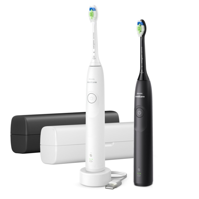 Cepillo Dental Philips HX710901, Pack Doble, Blanc