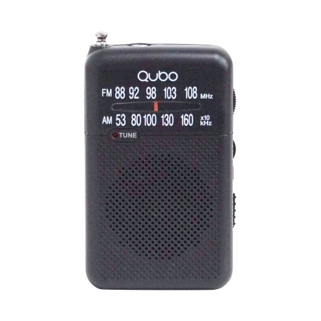 RADIO PORTATIL QUBO RS1 A PILAS ,ANALOGICA