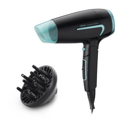 Secador Pelo Ufesa TRIP&DRY, 1600w, DC, Plegable