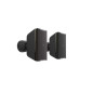 LD SYSTEMS INTEGRATION SERIE DQOR (LDDQOR3TB) 3 TWO-WAY PASSIVE INDOOR/OUTDOOR INSTALLATION LOUDSPEAKER 16 OHM, 70/100 V, BLACK (PAIR) WARRANTY 5 YEARS (PU3)