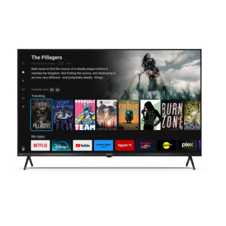 TELEVISOR SHARP 4343GK4245E TIVO TV, 4K ULTRA HD, SMART TV, ACTIVE MOTION 400, NEGRO