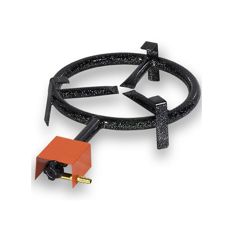 Quemador Paellero Vitrokitchen QP301B, 30cm, gas