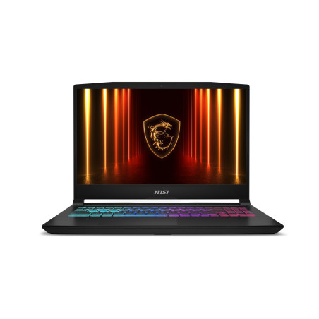 Katana 15 HX B14WGK-085XES Intel® Core i9 i9-14900HX Portátil 39,6 cm (15.6) Full HD 32 GB DDR5-SDRAM 1 TB SSD NVIDIA GeForce RTX 5070 Wi-Fi 6E (802.11ax) FreeDOS Negro