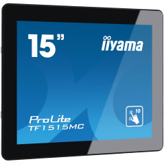TF1515MC-B2 pantalla para PC 38,1 cm (15) 1024 x 768 Pixeles XGA LED Pantalla táctil Negro
