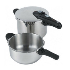 Set olla presión Bra A185105, vitesse, 4l+7l