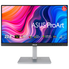ProArt PA247CV pantalla para PC 60,5 cm (23.8) 1920 x 1080 Pixeles Full HD Negro, Plata