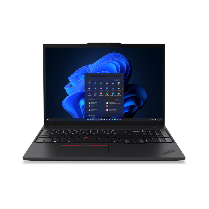 ThinkPad T16 Gen 4 (Intel) Intel Core Ultra 7 255U Portátil 40,6 cm (16) WUXGA 64 GB DDR5-SDRAM 1 TB SSD Wi-Fi 6E (802.11ax) Windows 11 Pro Español Negro