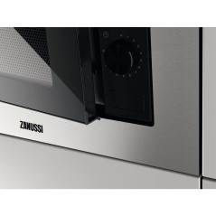 Microondas Zanussi ZMSN5SX, 17L, 700w, Inox-negro