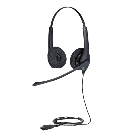 Biz 1500 Auriculares Alámbrico Diadema Oficina/Centro de llamadas Bluetooth Negro