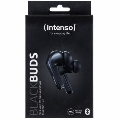 Black Buds T300A Auriculares True Wireless Stereo (TWS) Dentro de oído Llamadas/Música/Deporte/Uso diario USB Tipo C Bluetooth Negro