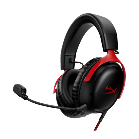Cloud III - Auriculares gaming (negro-rojo)