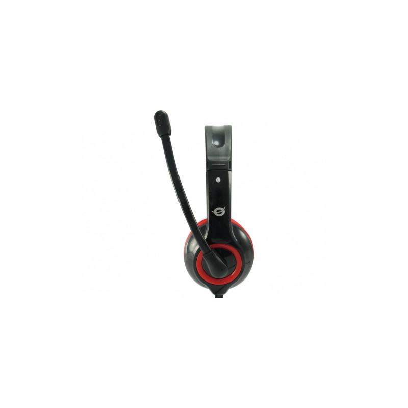 CCHATSTARU2R auricular y casco Auriculares Alámbrico Diadema Llamadas/Música USB tipo A Rojo