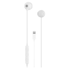 CURV Auriculares Alámbrico Dentro de oído Llamadas/Música Blanco