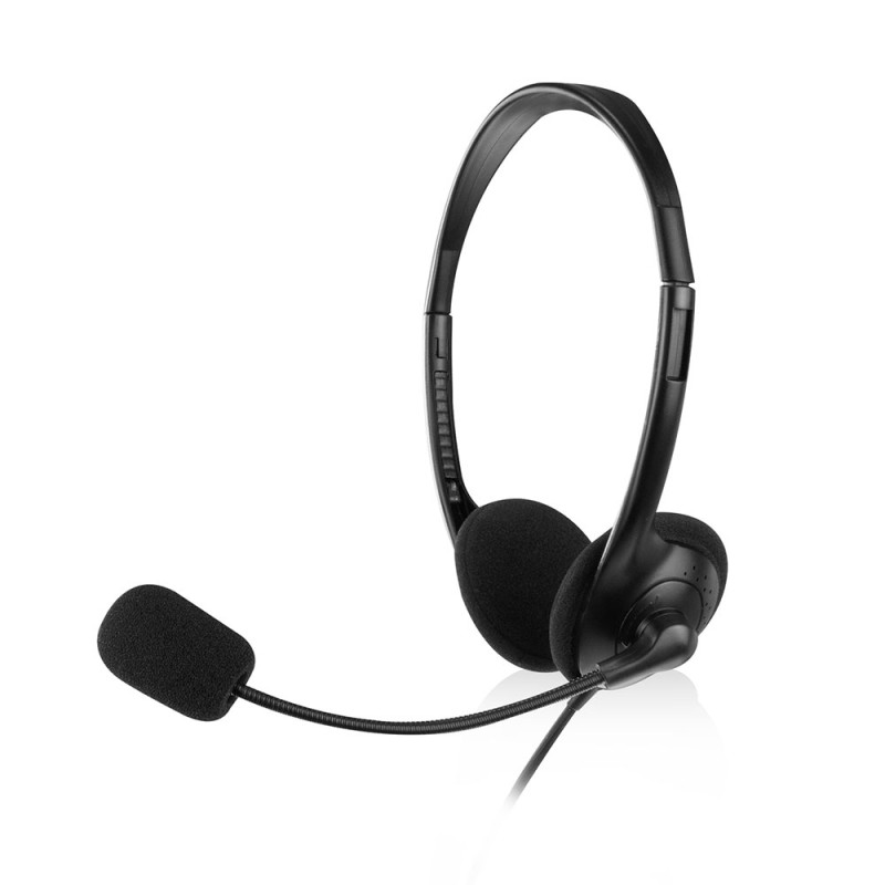 EW3567 auricular y casco Auriculares Alámbrico Diadema Llamadas/Música Negro