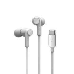 ROCKSTAR Auriculares Alámbrico Dentro de oído Llamadas/Música USB Tipo C Blanco
