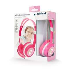 MHP-JR-PK auricular y casco Auriculares Alámbrico Diadema Música Rosa