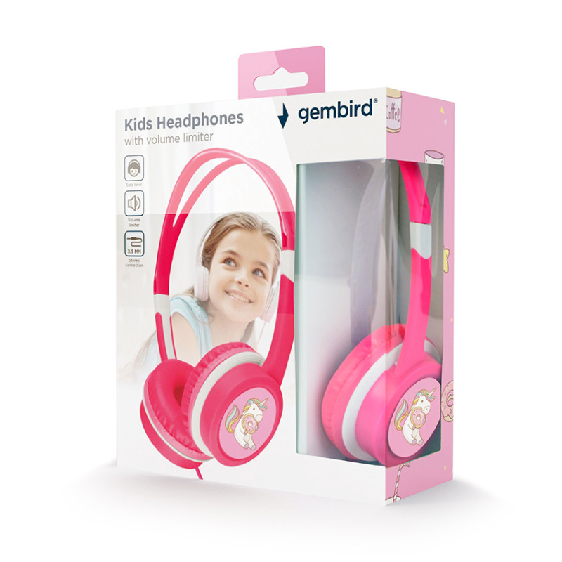 MHP-JR-PK auricular y casco Auriculares Alámbrico Diadema Música Rosa