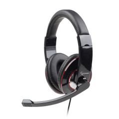 MHS-U-001 auricular y casco Auriculares Alámbrico Diadema Llamadas/Música Negro