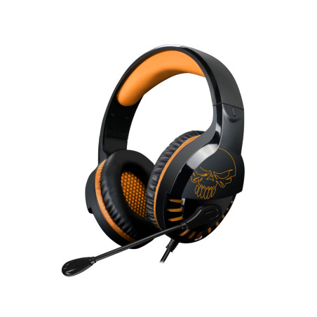 PRO-H3 Auriculares Alámbrico Diadema Juego Negro, Naranja