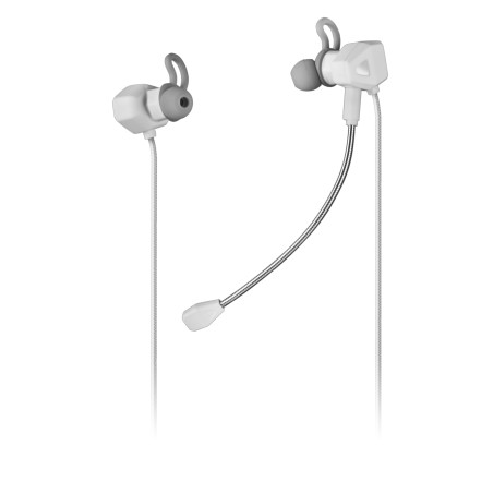 MIHXW Blanco, Auriculares In-Ear, Micrófono, PS4/PS5/XBOX/SWITCH/PC