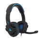 PL3320 auricular y casco Auriculares Alámbrico Diadema Juego Negro