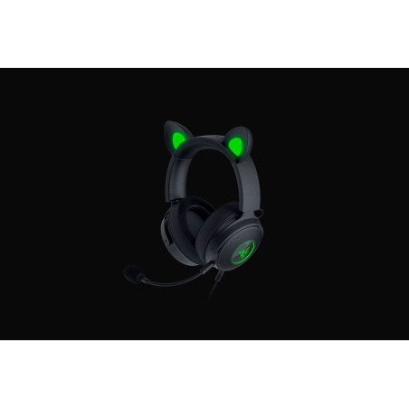 Kraken Kitty V2 Pro Auriculares Alámbrico Diadema Juego USB tipo A Negro