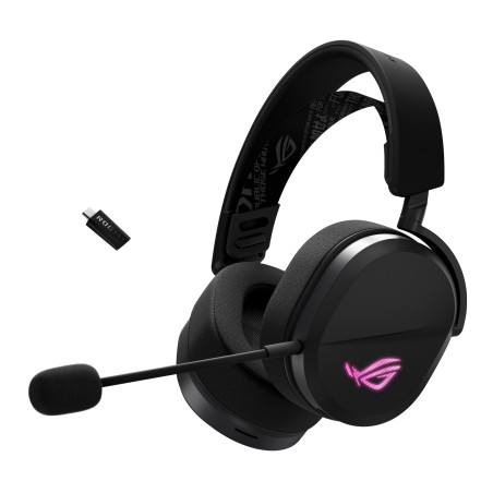 ROG Pelta Auriculares Inalámbrico y alámbrico Diadema Juego USB Tipo C Bluetooth Negro
