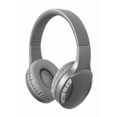 BTHS-01-SV auricular y casco Auriculares Inalámbrico y alámbrico Diadema Llamadas/Música MicroUSB Bluetooth Plata