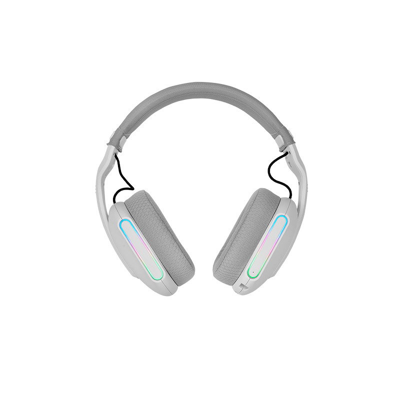 MHW-PROW Auriculares Inalámbrico y alámbrico Diadema Juego USB Tipo C Bluetooth Blanco