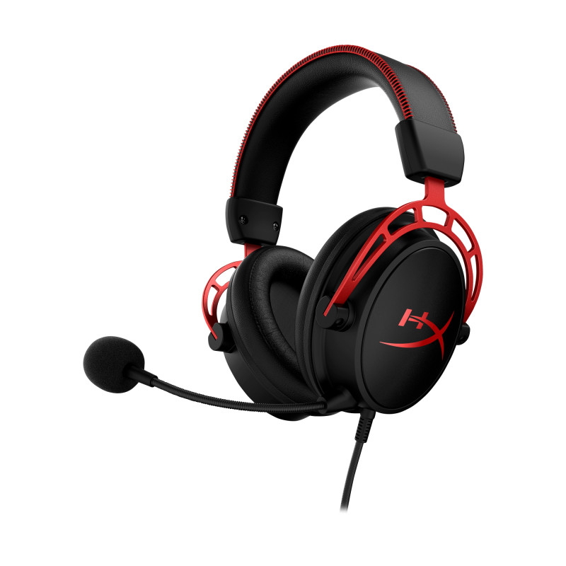 HyperX Auriculares gaming HyperX Cloud Alpha (negro-rojo)